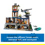 LEGO City 60419 Isla Prisión de la Policía, Estación de Policía en Isla Prisión, Juego de Construcción 980 Piezas para Niños +7 Años