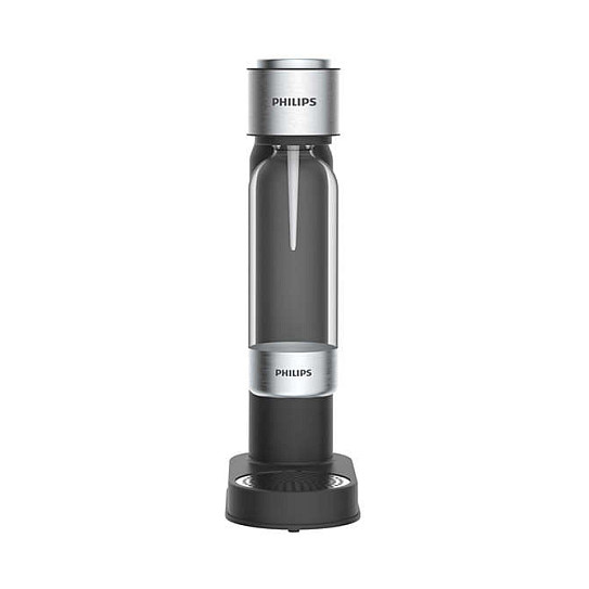 Philips GoZero ADD4902BK SodaStream Wassersprudler con Botella 1 L, Negro, Plástico, 124.5 x 239.5 x 423.5 mm