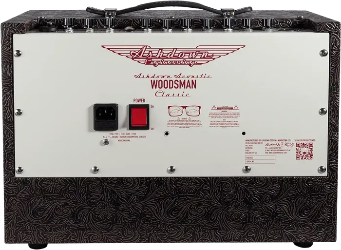 Ashdown Woodsman Amplificador para Guitarra Acústica 40W Ashdown Woodsman Amplificador para Guitarra Acústica 40W