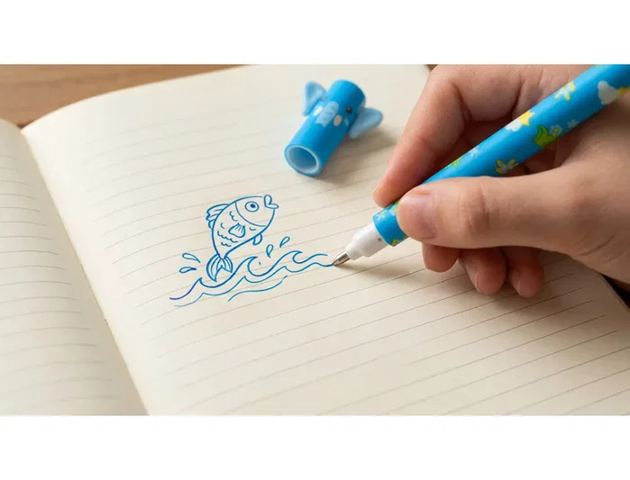 Imaginovo Bolígrafo Fantasía de Elefante con Tinta Azul Borrable