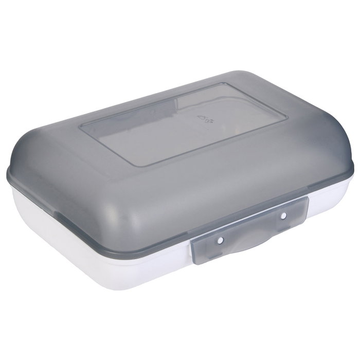 Cook Concept Fiambrera Doble Abertura Translúcida 1.2 L Apta Microondas Gris Blanco Rosa Cook Concept Fiambrera Doble Abertura Translúcida 1.2 L Apta Microondas Gris Blanco Rosa