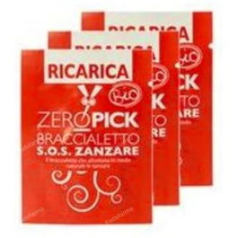 ZEROPICK Kit Recargas Pulsera Antimosquitos 3 Placas Citronela Bio