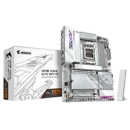 Gigabyte Placa Base 9MX87EE7E-00-G12 X870E AM5 DDR5 Wi-Fi 7 BT 5.4 2.5GbE LAN ATX Blanco