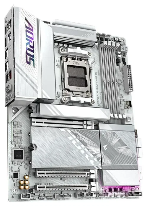 Gigabyte X870E AORUS ELITE WIFI7 ICE Blanco