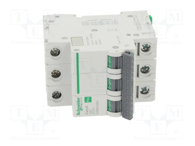 SCHNEIDER ELECTRIC Easy9 Pro Interruptor magnetotérmico 63A 3P 6kA