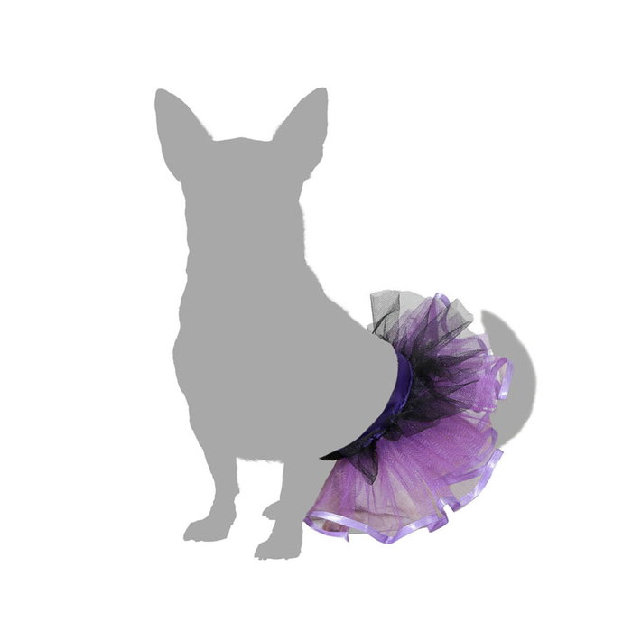 Tutú Disfraz para Mascota Circo - Morado, Talla M Tutú Disfraz para Mascota Circo - Morado, Talla M