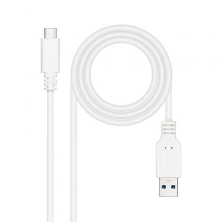 Nano Cable 10.01.4001-L150-W Cable USB 3.1 Tipo-C Macho a USB Macho Blanco 1.5m 10Gbps