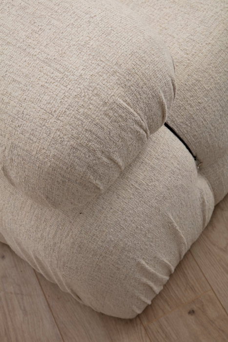 Atelier Del Sofa Bubble O1 Sofá de 1 Plaza Cream Bouclette Tapizado Poliéster Diseño Escandinavo