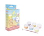 Jovi Estuche de Témpera Kawaii Colores Pastel con Pincel, 6 Botes de 35ml