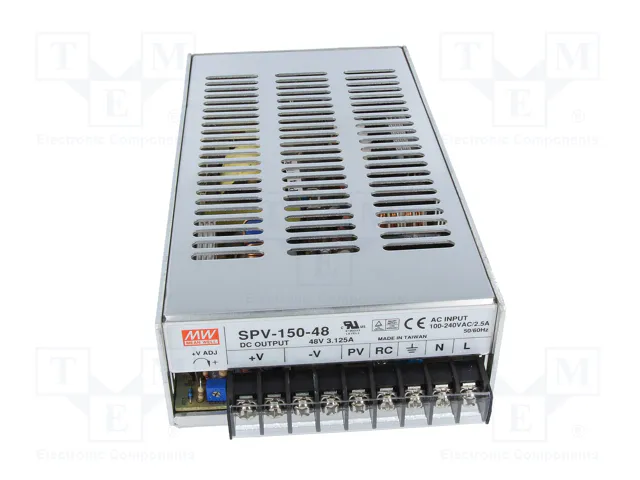 MEAN WELL SPV-150-48 Alimentador de impulso programable 150W 48VDC