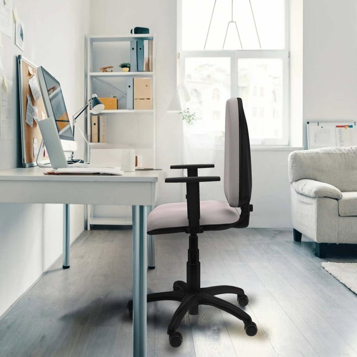 PIQUERAS Y CRESPO Silla de oficina Aýna Gris claro con Brazos 1D PIQUERAS Y CRESPO Silla de oficina Aýna Gris claro con Brazos 1D