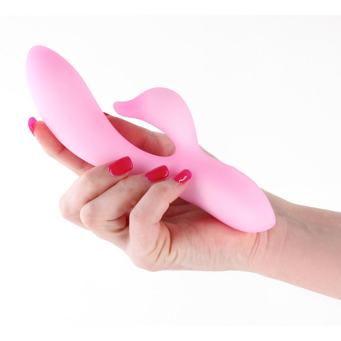 Vibrador Doble Estimulación NS Novelties Pure Dawn Rosa