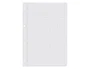 Liderpapel Recambio A4 100 hojas 60gr cuadro 8mm con margen 4 taladros
