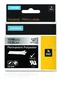 Dymo Cinta de Etiquetas Industrial Rhino ID1-12, Negro sobre Plateado, 12mm x 5,5m