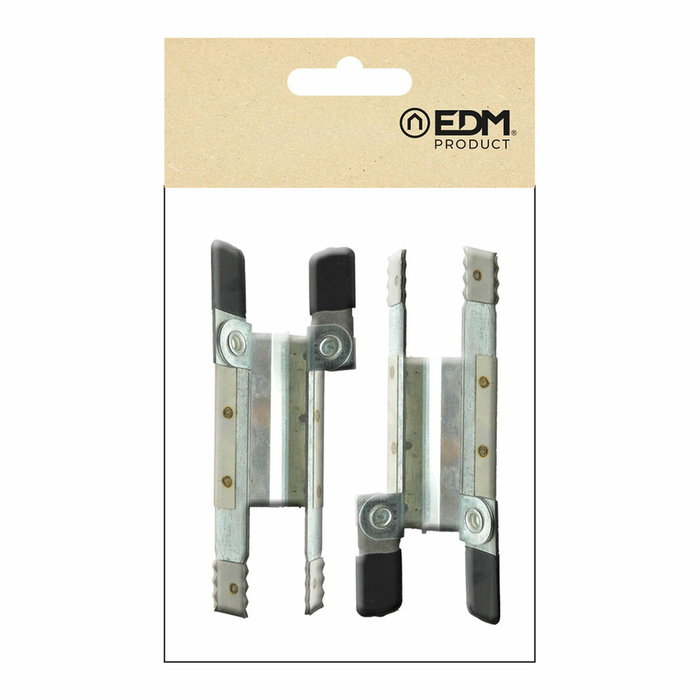 Edm Seguro persiana cuña dentada pr25 acero inoxidable, 2 unidades