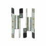 Edm Seguro persiana cuña dentada pr25 acero inoxidable, 2 unidades