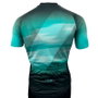 Uld Chaqueta Ciclismo Poliéster Microfibra Transpirable Cremallera Manga Lycra Bolsillos Traseros Talla S