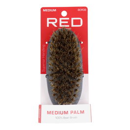 Red Kiss Cepillo para Palma de Cerda 100% Natural Tamaño Mediano
