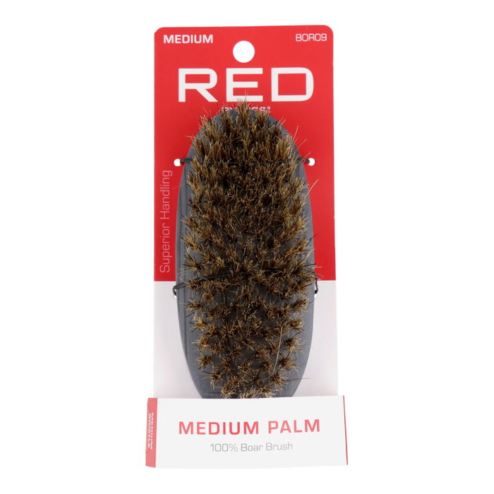 Red Kiss Professional 100% Boar Medium Palm Brush Red Kiss Professional 100% Boar Medium Palm Brush