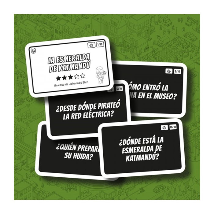 PEGI - Micro Macro Crime City Full House - Juego de Mesa Cooperativo de Investigación - Edición Independiente - 16 Casos - De 1 a 4 Jugadores - A Partir de 10 Años