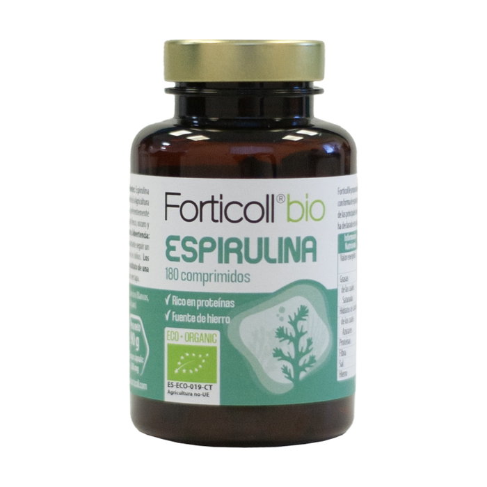 FORTICOLL Espirulina Bio 180 comprimidos FORTICOLL Espirulina Bio 180 comprimidos