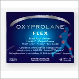 OXYPROLANE Oxyprolane Flex 45 Cápsulas - Salud Articular, Colágeno, Vitamina C, Magnesio, MSM y Aceite de Krill