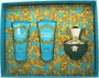 Versace Pour Femme Dylan Turquoise Gift Set 50ml EDT + 50ml Bath & Shower Gel + 50ml Body Gel