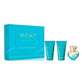 Versace Pour Femme Dylan Turquoise Gift Set 3 Piezas