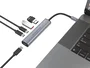 Conceptronic HUBBIES22G Hub USB 3.2 Gen 1 Type-C con 5 puertos y 100W PD Gris
