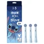 Oral-B Cabezales de Cepillo Stitch (Paquete de 3) - Para Oral-B iO Kids 6+ - Disney - Extra Suaves - A partir de 6 años