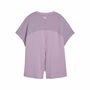 Camiseta de Manga Corta Mujer Puma Cloudspun Mix Lavanda