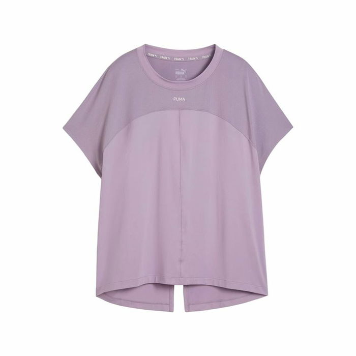 Camiseta de Manga Corta Mujer Puma Cloudspun Mix Lavanda Camiseta de Manga Corta Mujer Puma Cloudspun Mix Lavanda