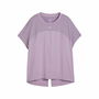 Camiseta de Manga Corta Mujer Puma Cloudspun Mix Lavanda