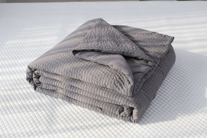DKD Home Decor Colcha Gris 230x260 cm