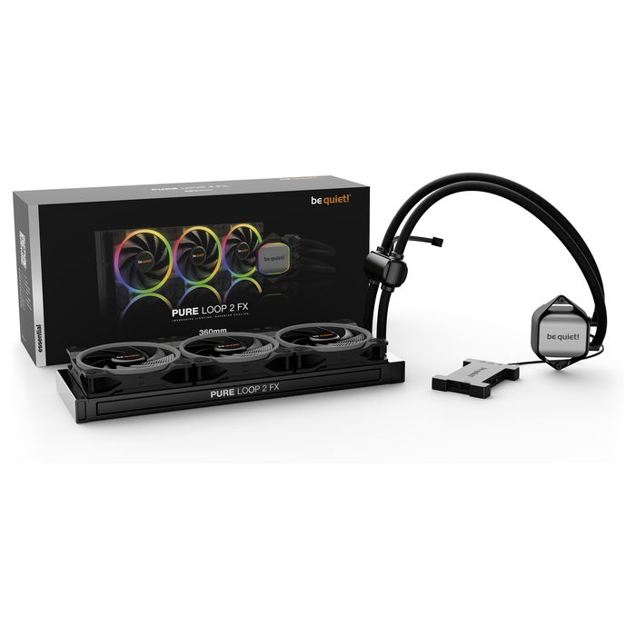 Be Quiet! Pure Loop 2 FX 360mm ARGB Refrigeración Líquida para PC