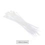 Hantums Bolsa de 25 bridas 100% nylon 140x3.6mm Natural