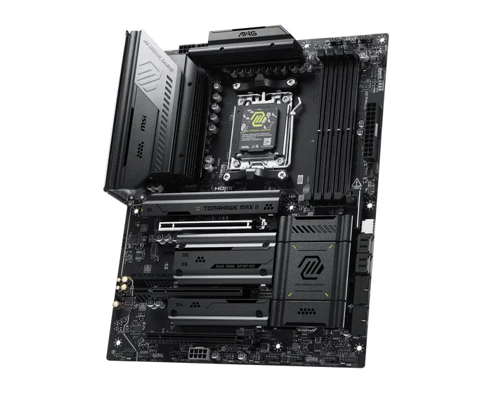 MSI MAG B850 TOMAHAWK MAX WIFI II ATX DDR5 AM5 MSI MAG B850 TOMAHAWK MAX WIFI II ATX DDR5 AM5