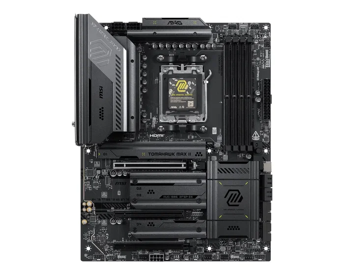 MSI MAG B850 TOMAHAWK MAX WIFI II ATX DDR5 AM5 MSI MAG B850 TOMAHAWK MAX WIFI II ATX DDR5 AM5