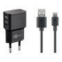 Goobay USB-C Dual Ladeset 2,4 A (negro) inevitable