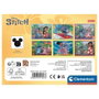 Clementoni Puzzle de Cubos Disney Stitch de 12 Piezas