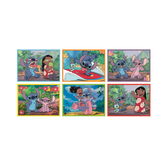 Clementoni Puzzle de Cubos Disney Stitch de 12 Piezas Clementoni Puzzle de Cubos Disney Stitch de 12 Piezas