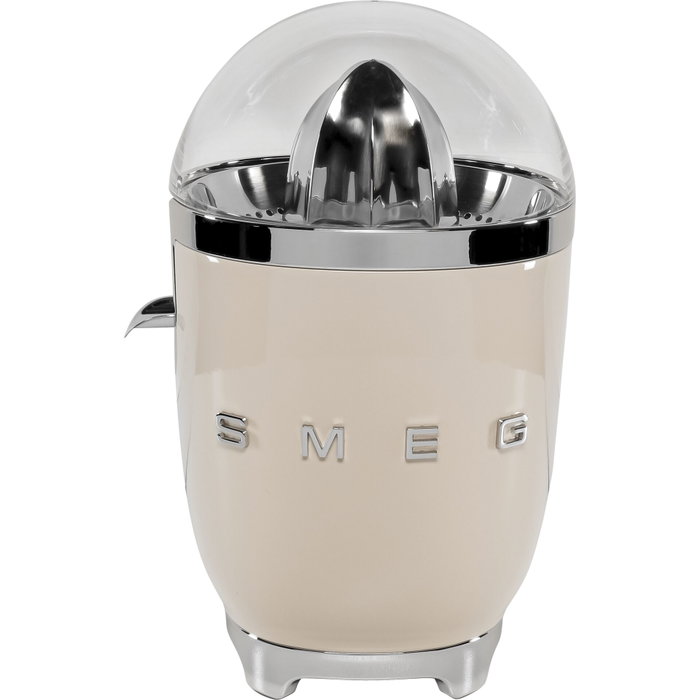 Smeg Exprimidor de cítricos CJF11CREU crema de diseño retro años 50 Smeg Exprimidor de cítricos CJF11CREU crema de diseño retro años 50