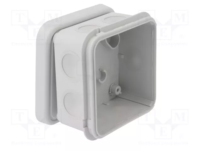 FIBOX JB2.5G Caja de conexiones con membrana gris FIBOX JB2.5G Caja de conexiones con membrana gris