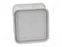 FIBOX JB2.5G Caja de conexiones con membrana gris