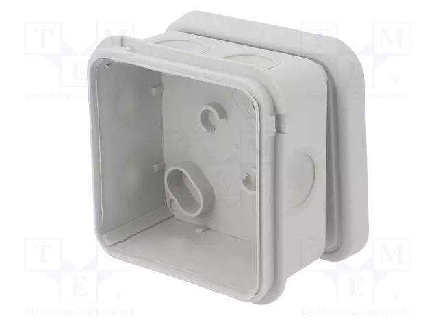 FIBOX JB2.5G Caja de conexiones con membrana gris FIBOX JB2.5G Caja de conexiones con membrana gris