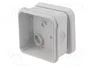 FIBOX JB2.5G Caja de conexiones con membrana gris