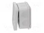 FIBOX JB2.5G Caja de conexiones con membrana gris