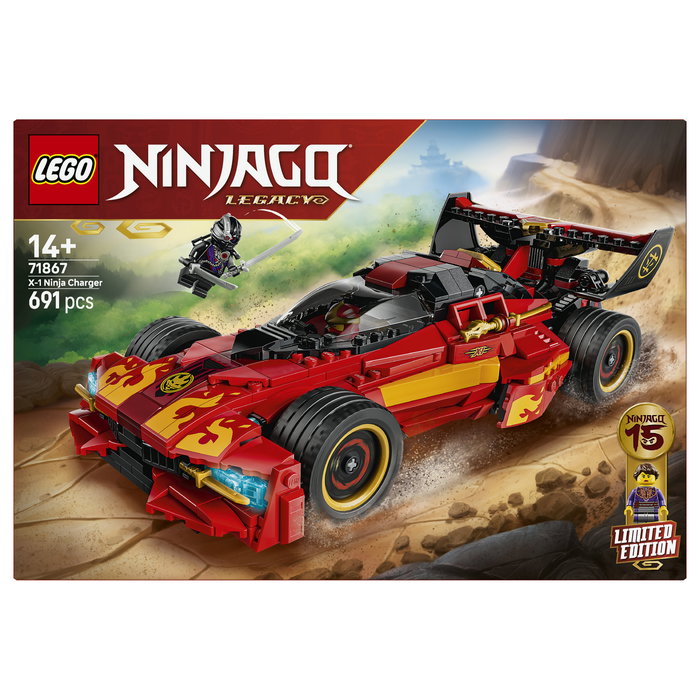 LEGO NINJAGO Deportivo Ninja X-1: 15 Aniversario (71867)