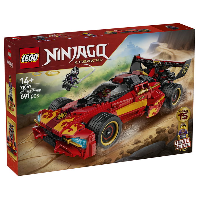 LEGO NINJAGO Deportivo Ninja X-1: 15 Aniversario (71867)