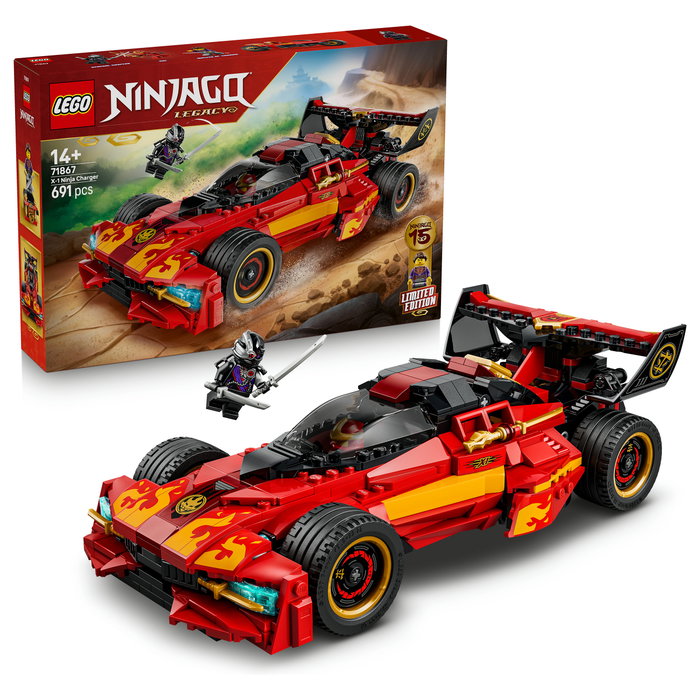 LEGO NINJAGO Deportivo Ninja X-1: 15 Aniversario (71867)